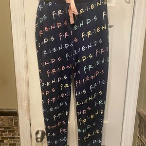 NWOT Friends Pajama Pants Women's Size 8-10